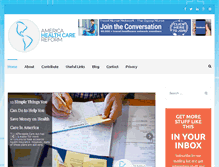 Tablet Screenshot of americanhealthcarereform.org